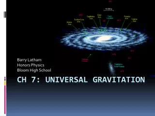 Ch 7: Universal Gravitation