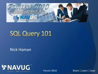SQL Query 101