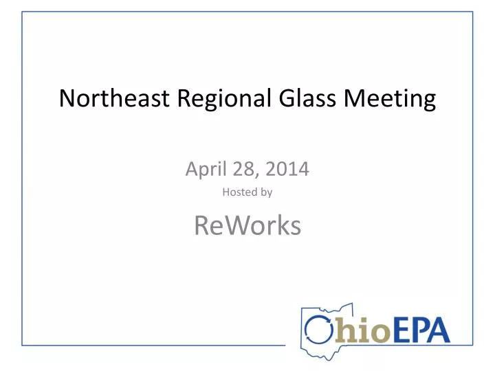 northeast regional glass meeting