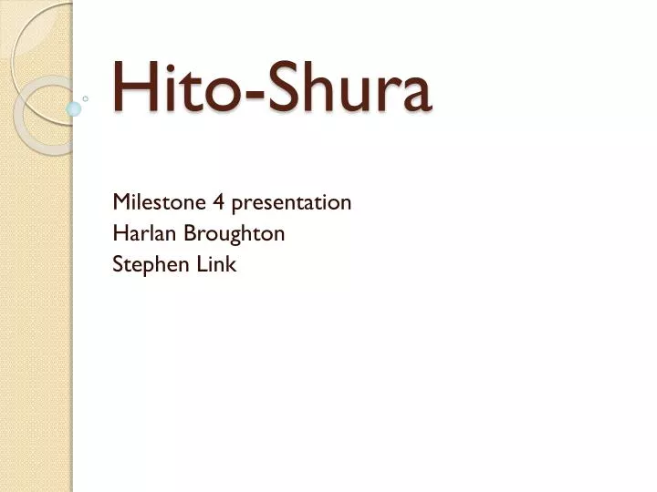 hito shura