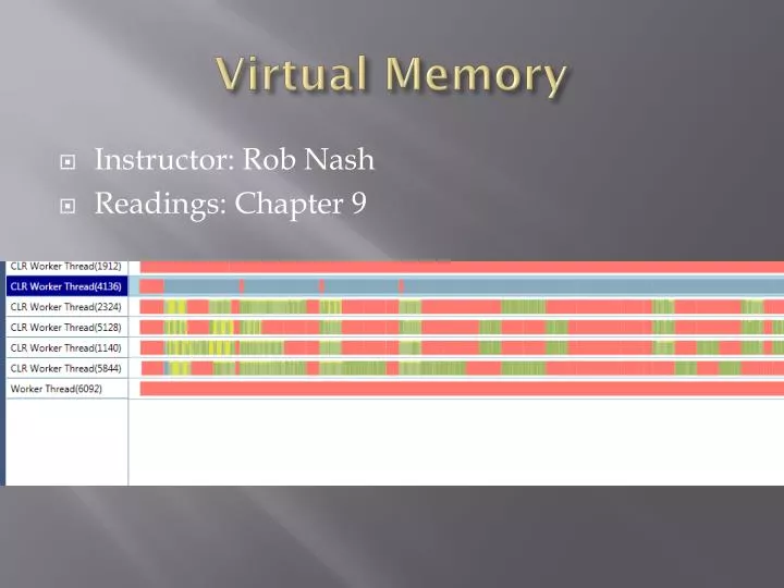 virtual memory