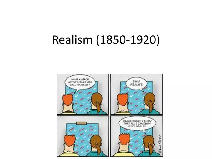 realism 1850 1920