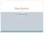 Non-Fiction - slide 1