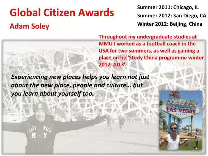 global citizen awards adam soley
