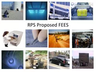 RPS Proposed FEES
