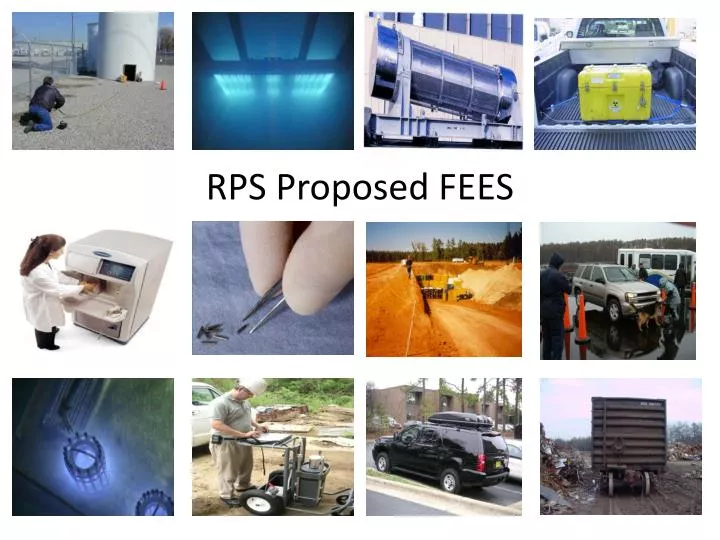 rps proposed fees