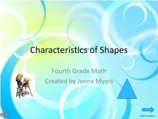 Characteristics of Shapes