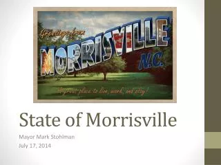 State of Morrisville