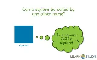 Can a square be called by any other name?