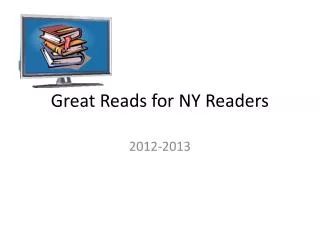 Great Reads for NY Readers