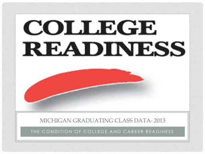 michigan graduating class data 2013