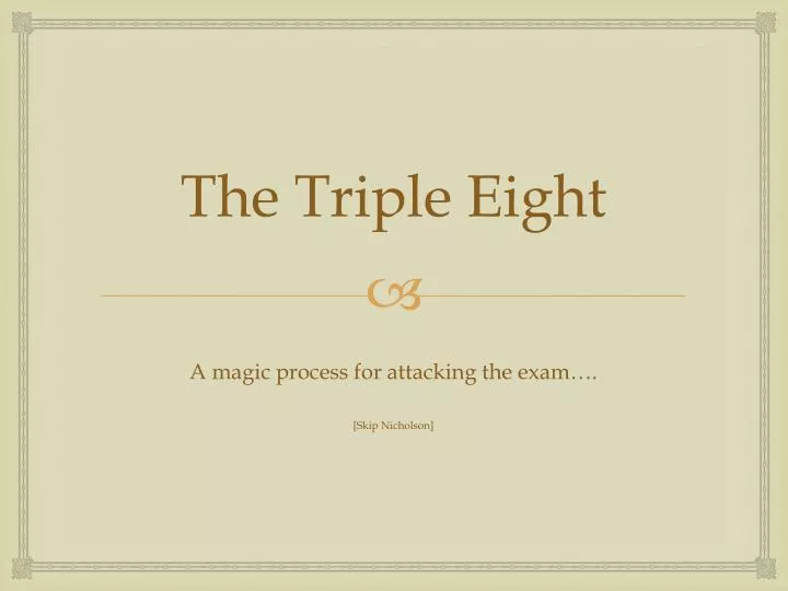 the triple eight