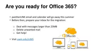 Are you ready for Office 365?