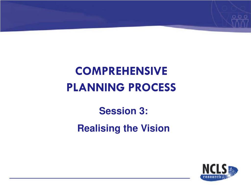 PPT - COMPREHENSIVE PLANNING PROCESS PowerPoint Presentation, free ...