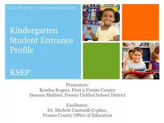 Kindergarten Student Entrance Profile KSEP