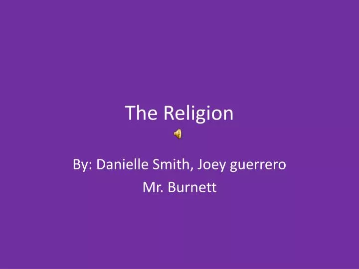 the religion