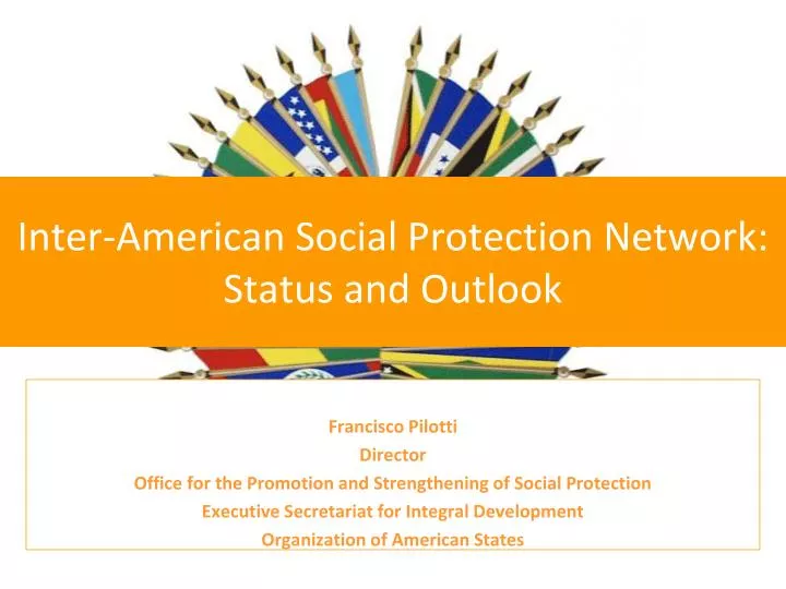 inter american social protection network status and outlook