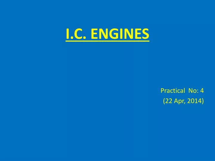i c engines