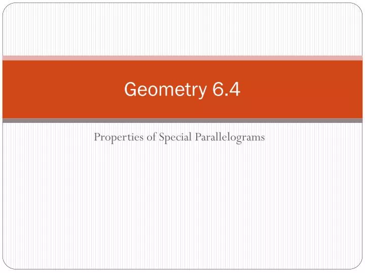 geometry 6 4