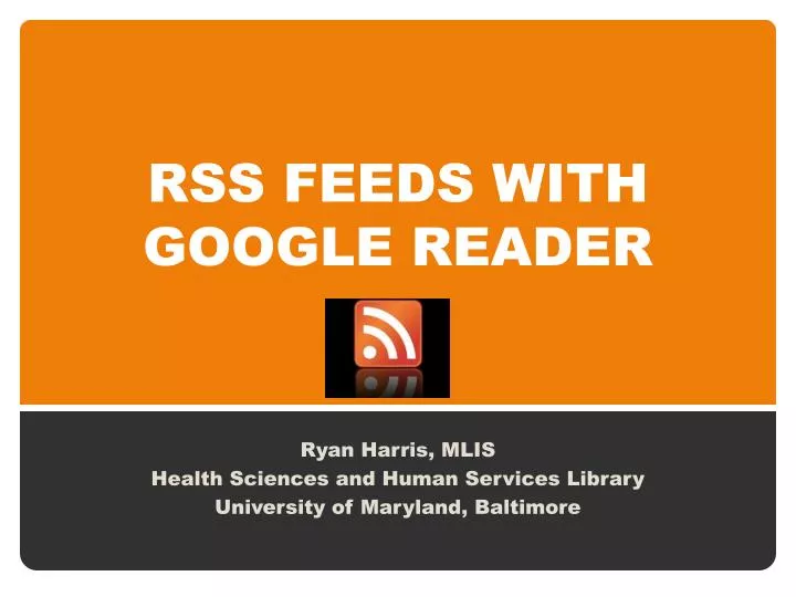 rss feeds with google reader