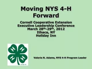 Moving NYS 4-H Forward