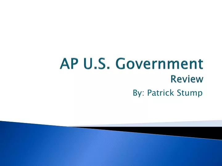 ap u s government review