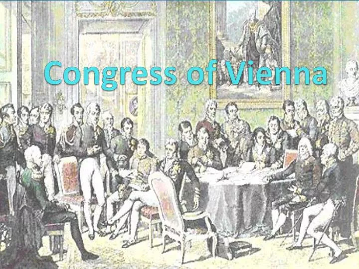 congress of vienna