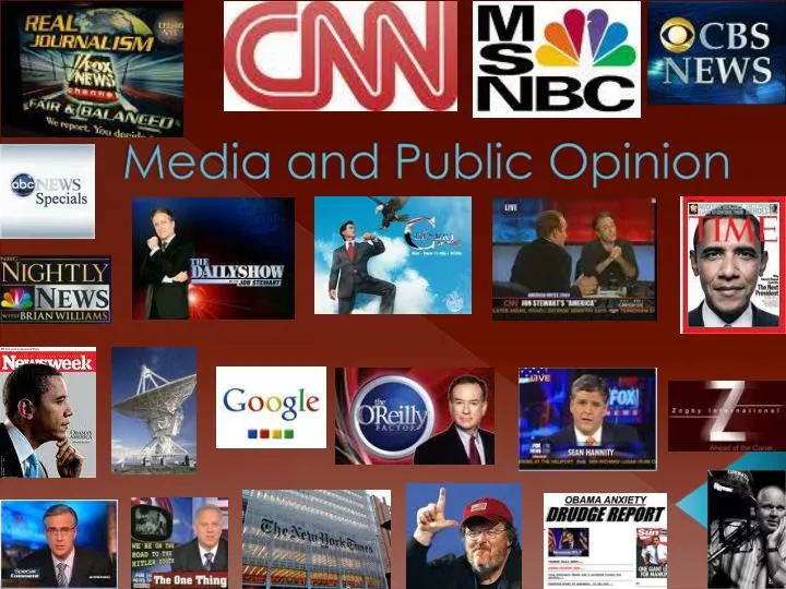 media and public opinion