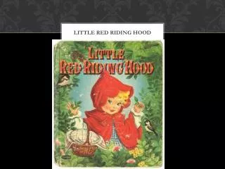 little red riding hood