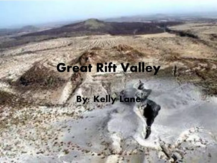 great rift valley