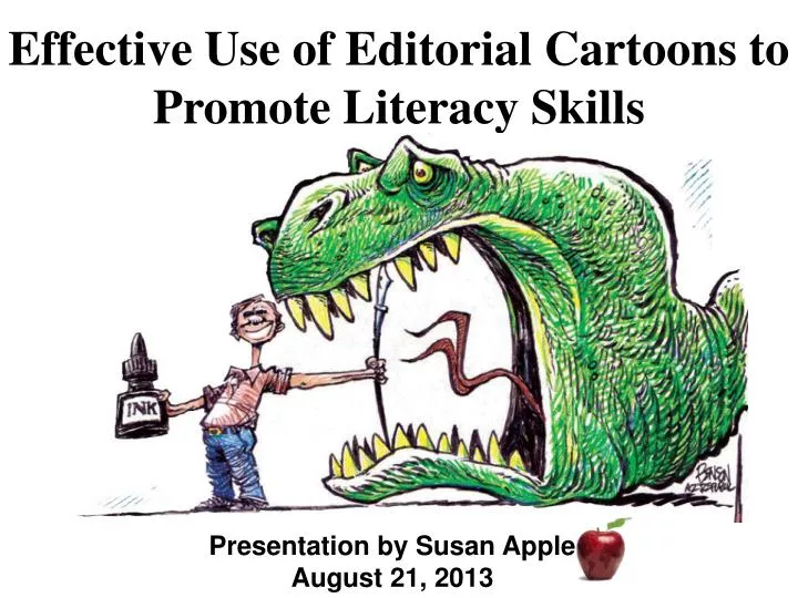 effective use of editorial cartoons to promote literacy s kills