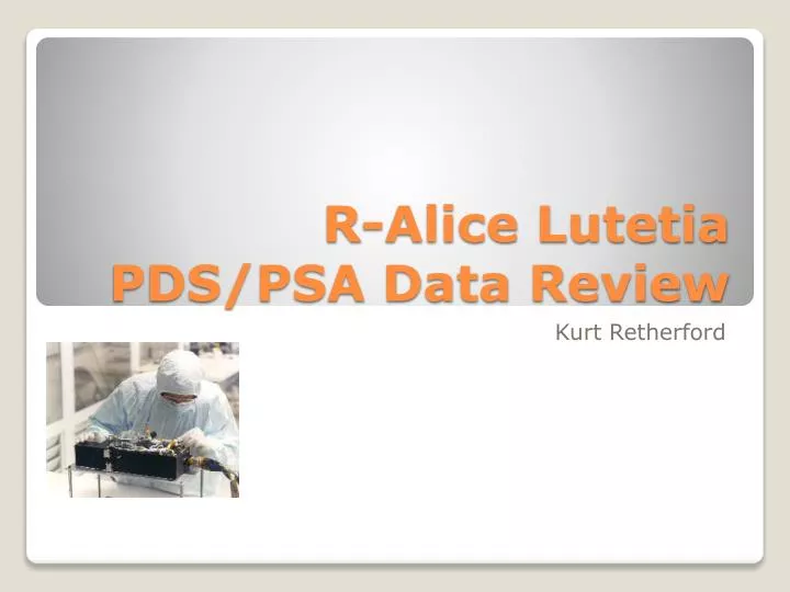 r alice lutetia pds psa data review