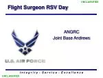 Flight Surgeon RSV Day - slide 1