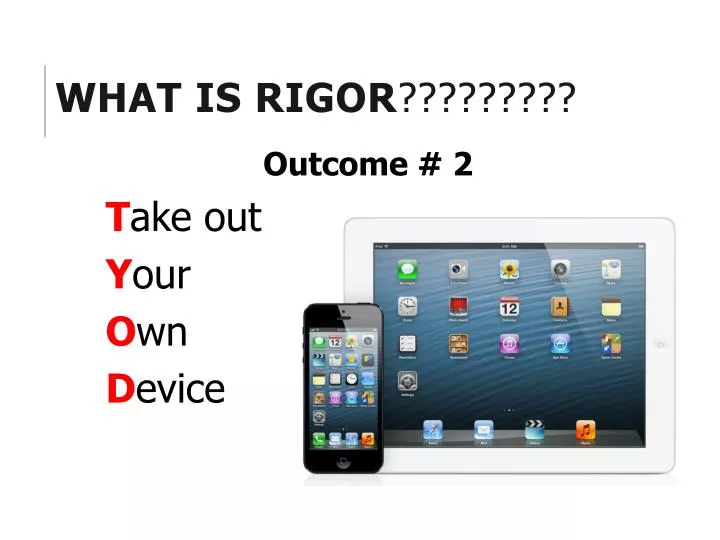 what is rigor