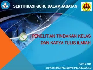 SERTIFIKASI GURU DALAM JABATAN