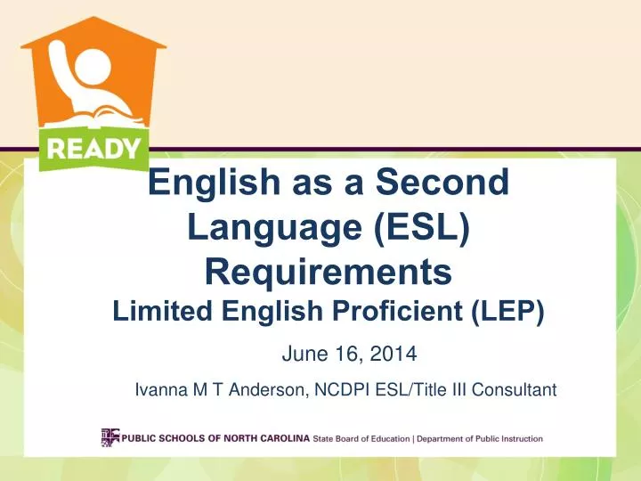 english as a second language esl requirements limited english proficient lep