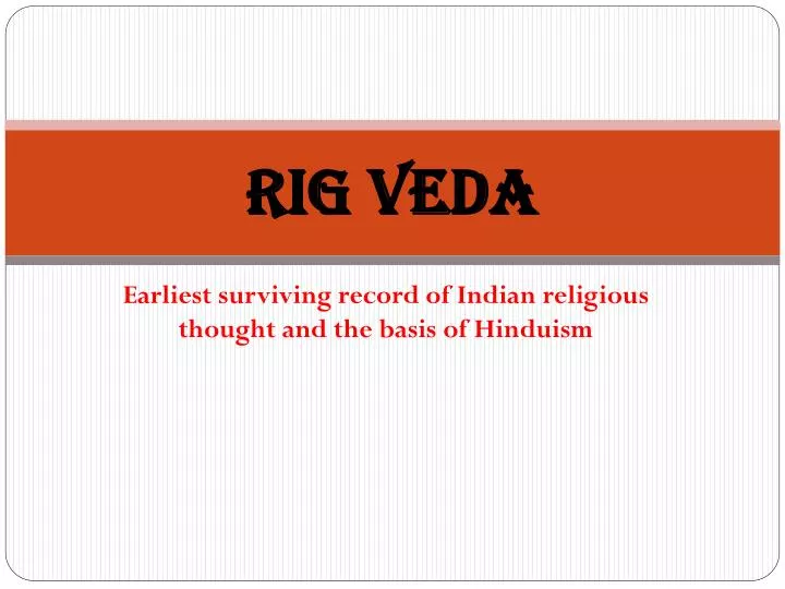 rig veda