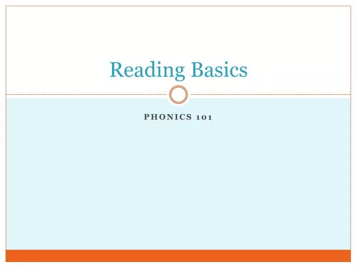 reading basics