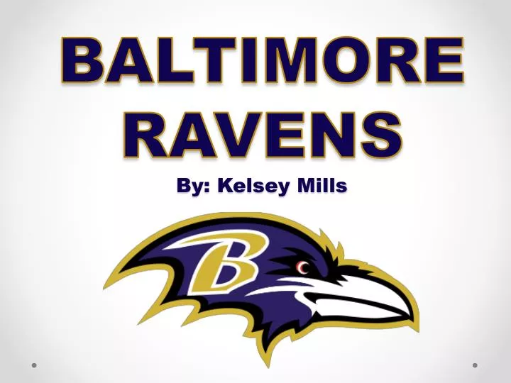 baltimore ravens by kelsey mills
