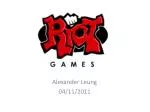 Riot Games - slide 1