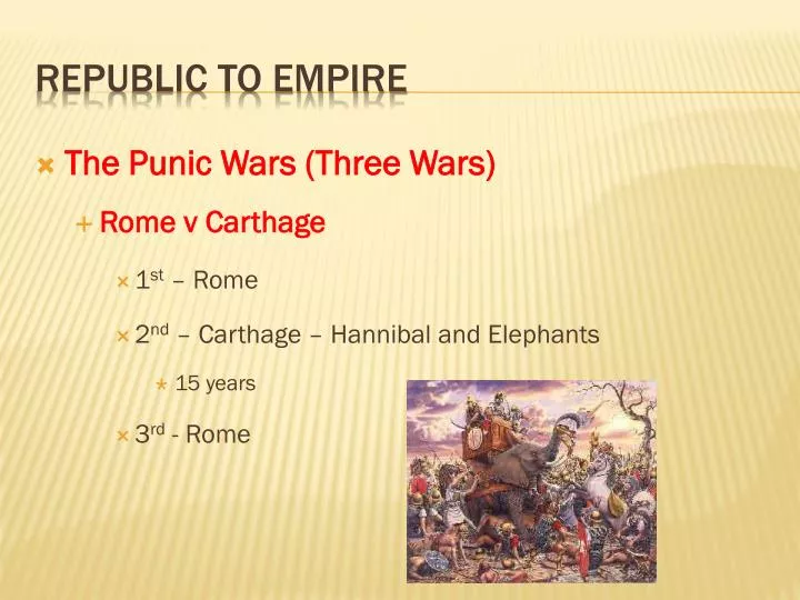 republic to empire