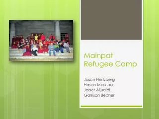 mainpat refugee camp