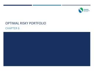 Optimal risky portfolio
