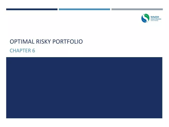 optimal risky portfolio