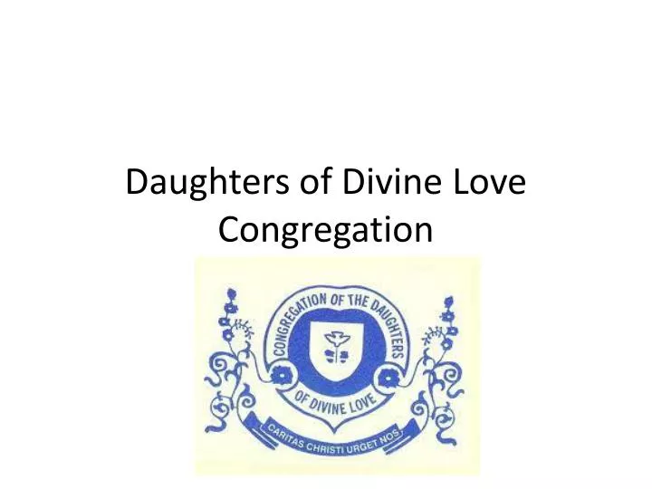 daughters of divine love congregation