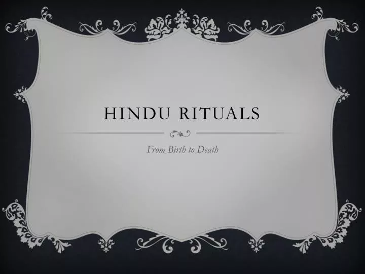 hindu rituals