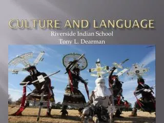 Culture and Language