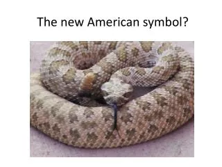 The new American symbol?