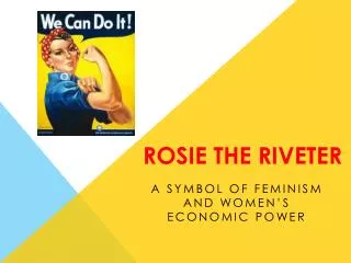 rosie the riveter
