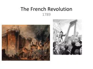 The French Revolution